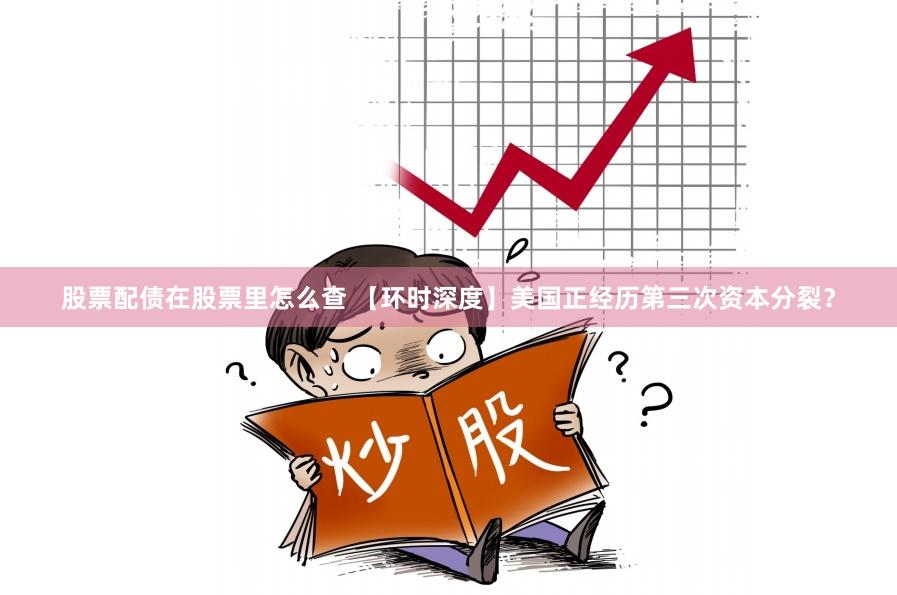 股票配债在股票里怎么查 【环时深度】美国正经历第三次资本分裂？