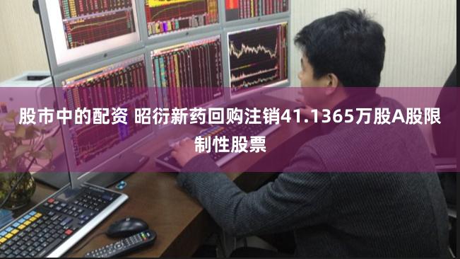 股市中的配资 昭衍新药回购注销41.1365万股A股限制性股票