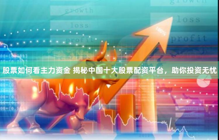 股票如何看主力资金 揭秘中国十大股票配资平台，助你投资无忧
